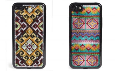 Beautiful hand-embroidered iPhone cases, just in time for fall