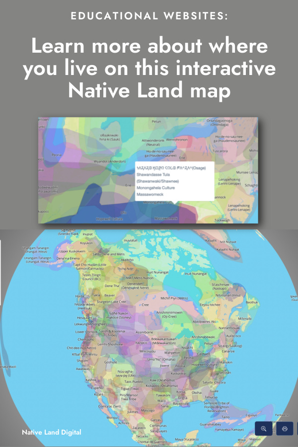 Learn more about the history of your town through this interactive Native Land map