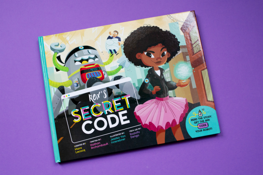 The new Secret Code book and app teach girls to solve problems with coding