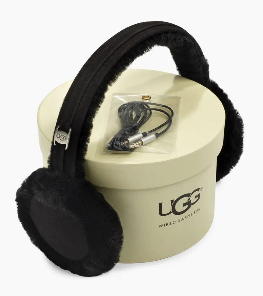 Stylish tech gifts for the trendsetter in your life: UGGs wired earmuffs