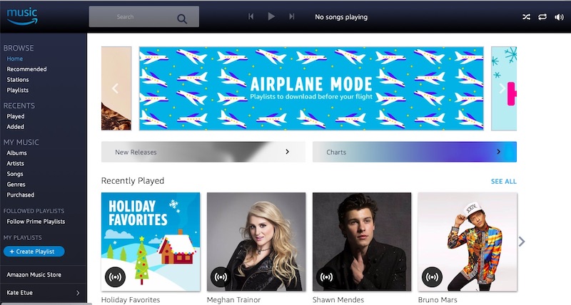 Cool digital subscription gifts: Amazon Music