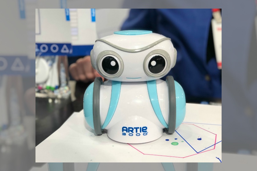 Coding just got cooler (and cuter) with the Artie 3000 robot.