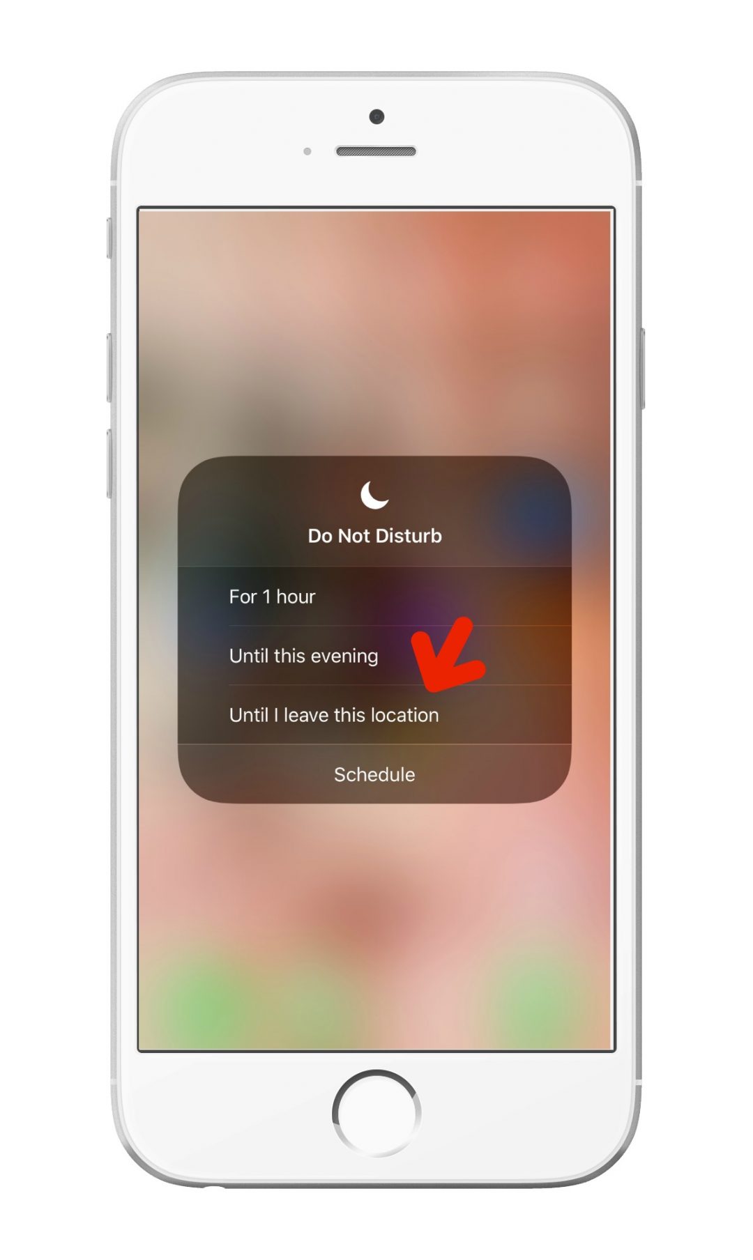 do not disturb iphone 5s