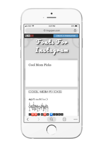 How do you change the font on your Instagram bio? | Cool Mom Tech