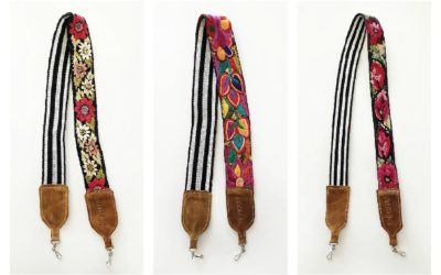 Beautiful vintage camera straps for snapping in style