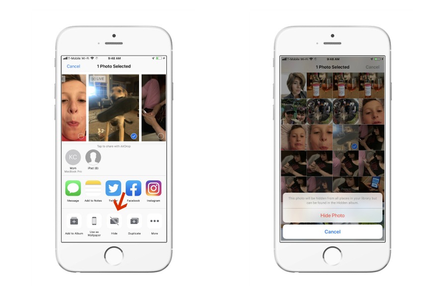 How To Hide A Photo Or Video On Iphone
