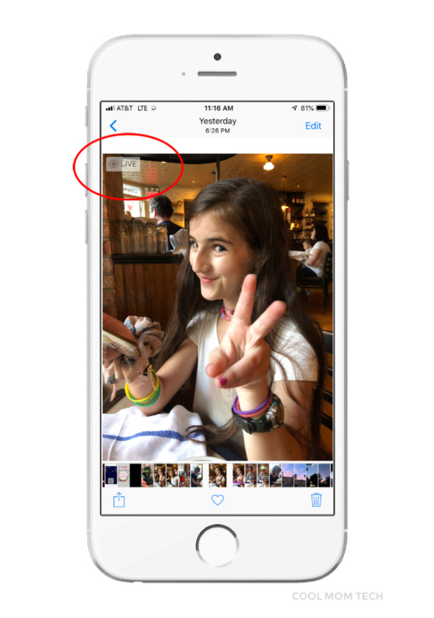 Instagram Stories Trick: Turning Live Photos into Boomerangs. Step 1