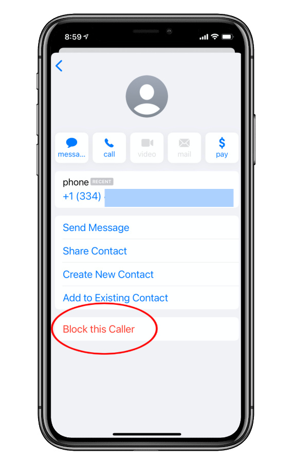 How to block a spam text number (shown here on iPhone) | Cool Mom Tech