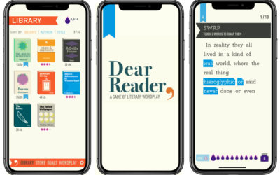 Dear Reader is the addictive wordplay game for fans of Jane Austen and Edgar Allen Poe. Yes, really.