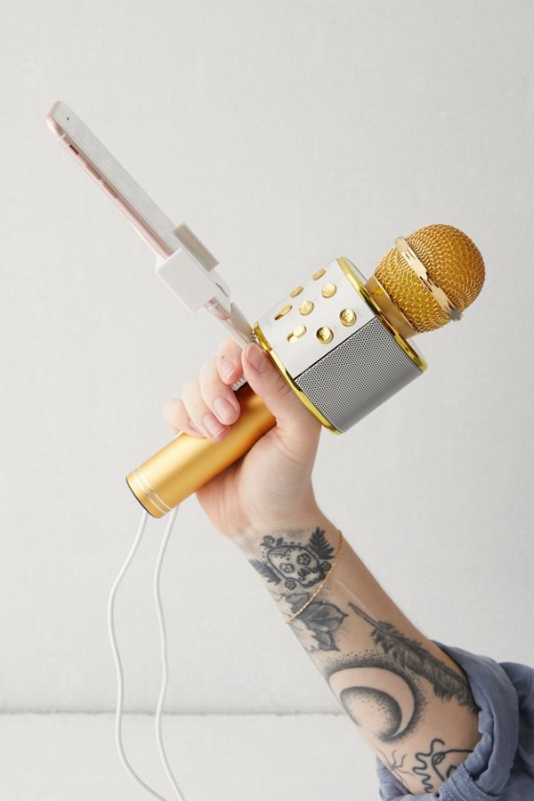 Safe socializing using tech: Karaoke mic from Urban Outfitters