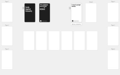 Play Cards Against Humanity online with your friends, thanks to Playingcards.io