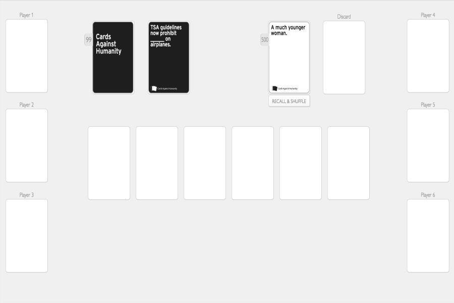 Play Cards Against Humanity online with your friends, thanks to Playingcards.io