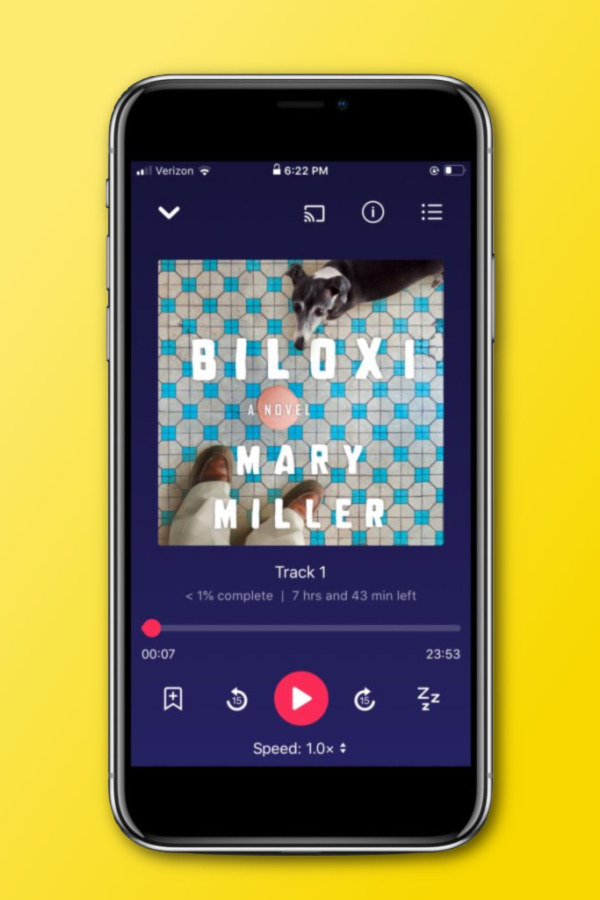 Comparing the top audiobook apps: Chirp