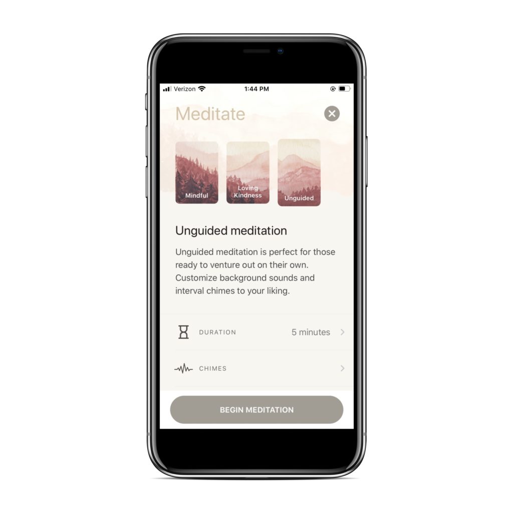 Meditation apps: Oak