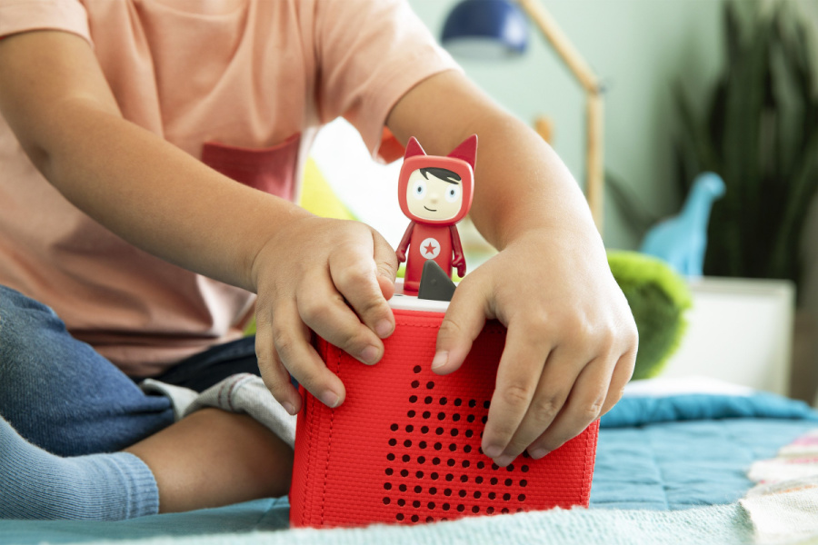 Toniebox, the cool screen-free entertainment center for little kids
