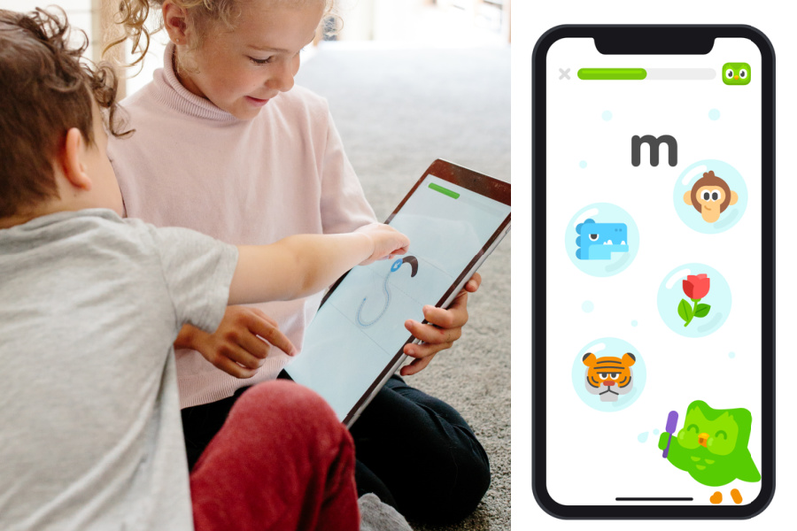 The new Duolingo ABC app is a totally free way to help kids with reading and writing