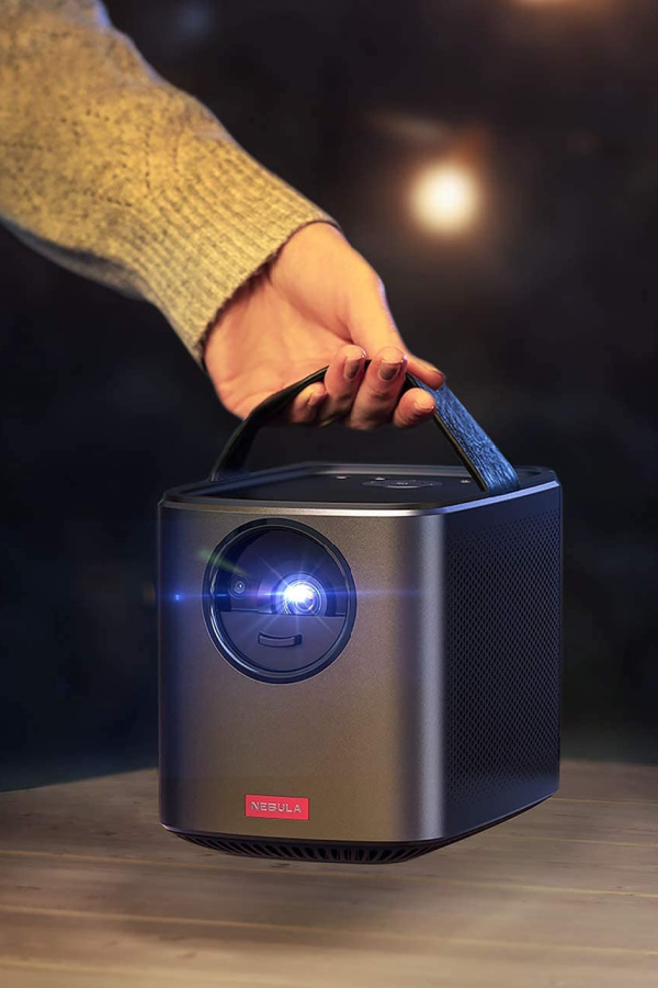 Practical tech gifts to get you through the winter: The Anker Nebula Mars II portable projector lets you take the movie with you, room to room, indoors or out