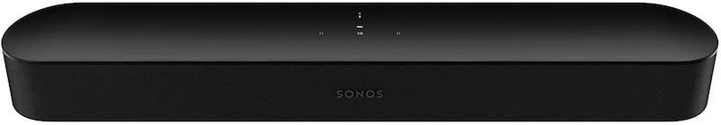 Gifts for a home theater: A Sonos sound bar to boost your sound quality to movie-theater level.