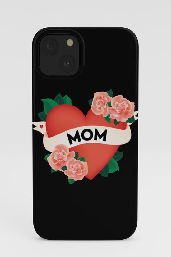 Mom Tattoo iPhone Case, artist made on Society 6 - fabulous Mother's Day gift for mobile moms Mom Tattoo iPhone Case, artist made on Society 6 - fabulous Mother's Day gift for mobile moms