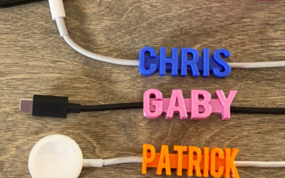 Claim your cord with these brilliant personalized cord tags