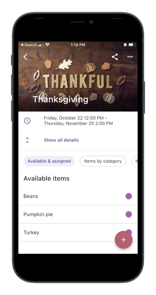 5 surprising apps to help you plan and execute holiday dinners: The BringIt! app makes it easy to assign dishes to every guest. 