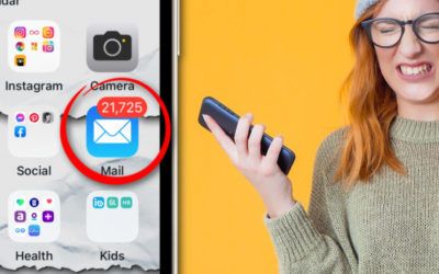 How to get rid of that unread email count badge on iPhone. Because we have enough stress these days!