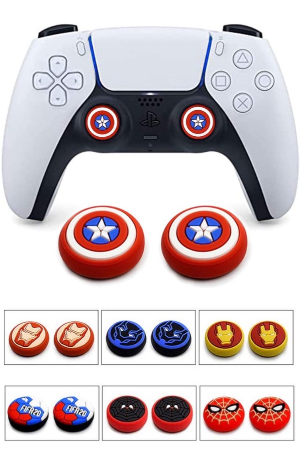 Got gamers? Put a set of two silicone thumb stick caps in their holiday stocking