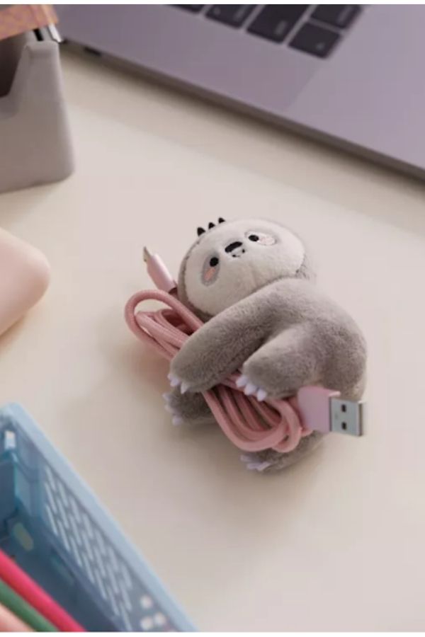 This little sloth Cable Buddy by Smoko makes a useful stocking stuffer as it keeps cords contained