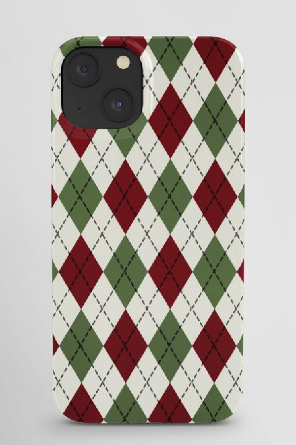 Ugly Christmas Sweater Phone Case: Fun tech stocking stuffers