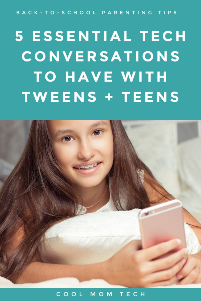 5 essential tech conversations to have with your kids before they head back to school