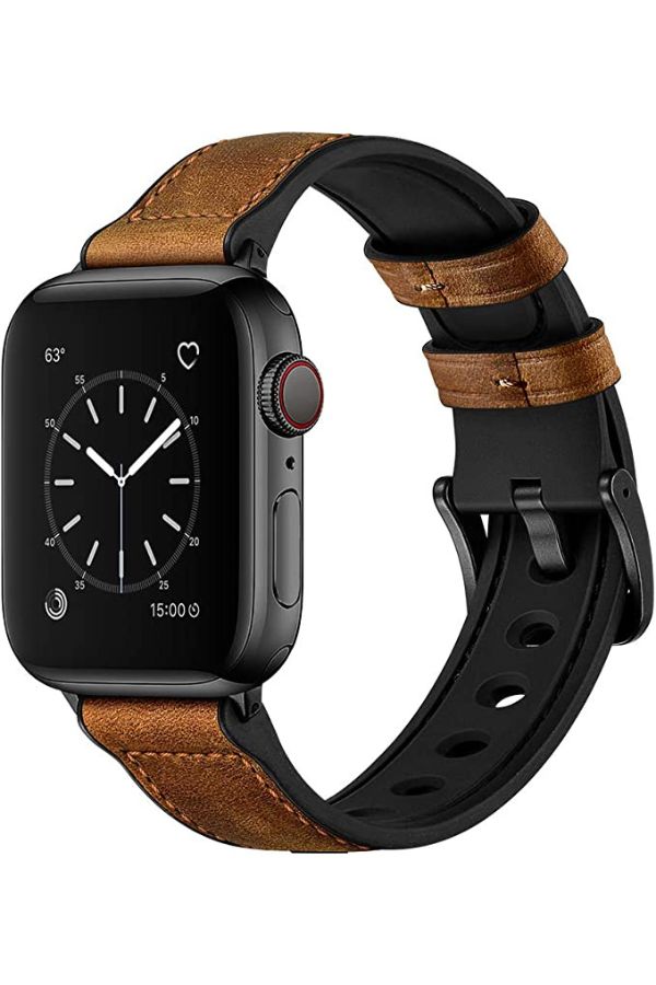 Such a nice leather watch band for their Apple Watch for under $25!