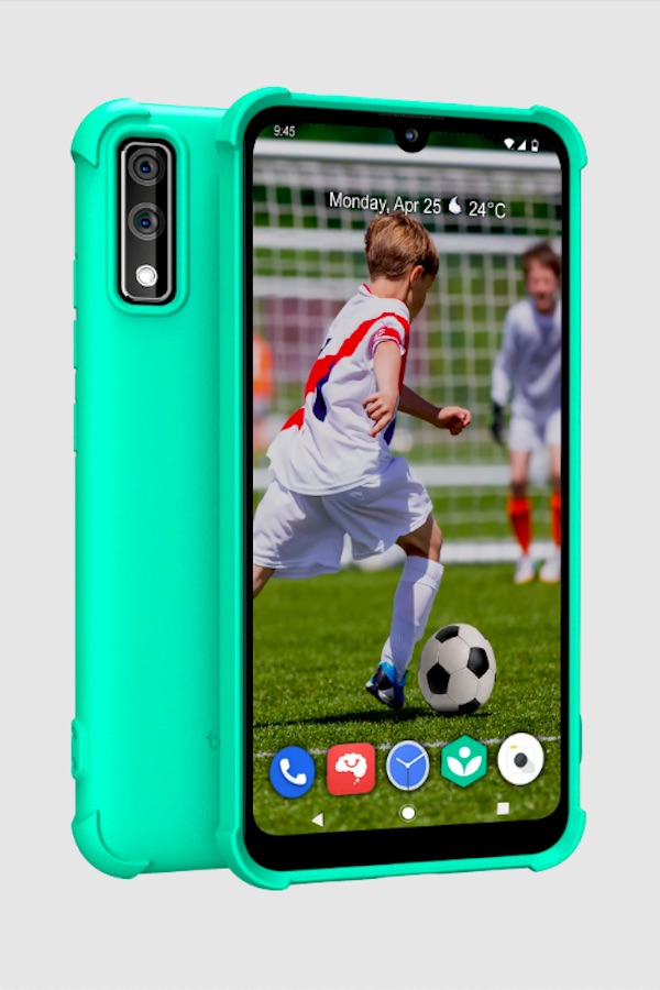 Teracube Thrive phone for kids in both green or black