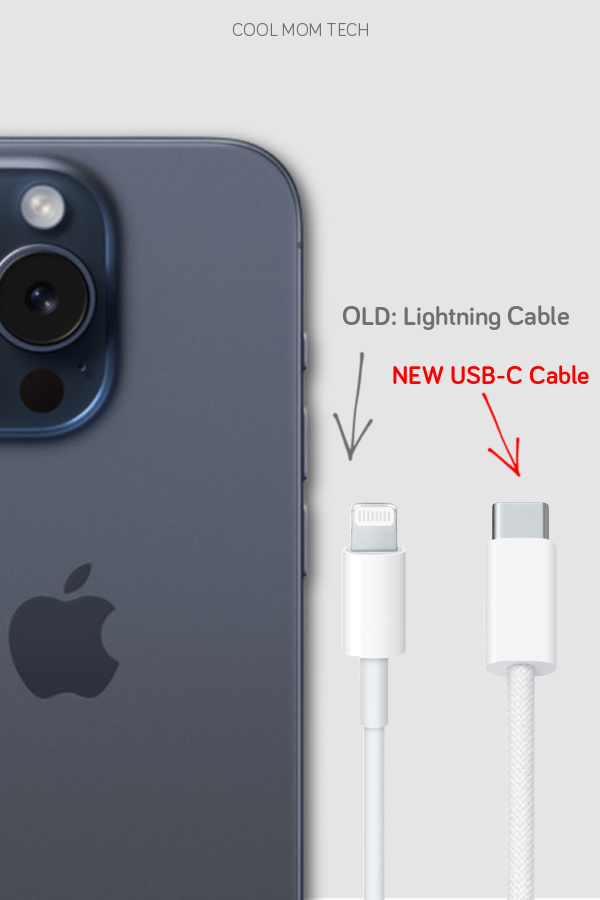 What's the difference between lightning and usb-c charging for the new iPhone?