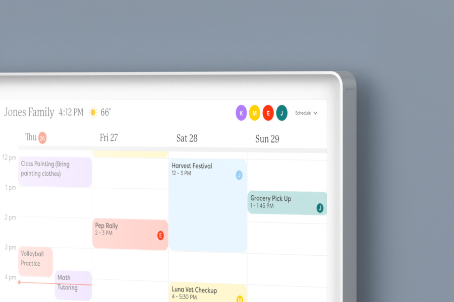 Big news about the BIG new Skylight Calendar Max: A lifesaver for busy families